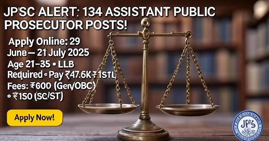 JPSC Assistant Public Prosecutor Recruitment 2025 banner