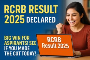 RCRB Result 2025 banner